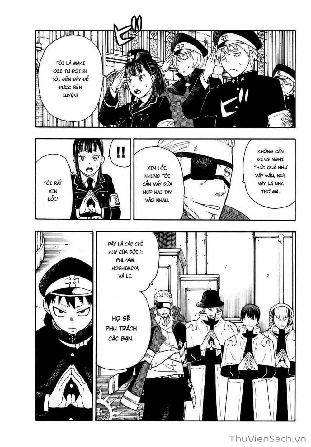 Truyện Tranh Biệt Đội Lính Cứu Hỏa - Fire Force trang 4