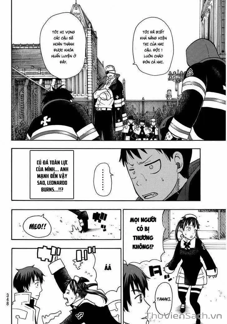 Truyện Tranh Biệt Đội Lính Cứu Hỏa - Fire Force trang 4