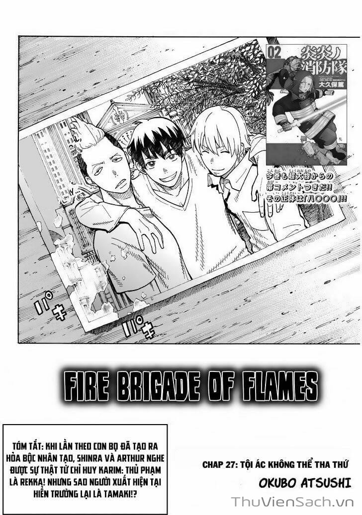 Truyện Tranh Biệt Đội Lính Cứu Hỏa - Fire Force trang 4