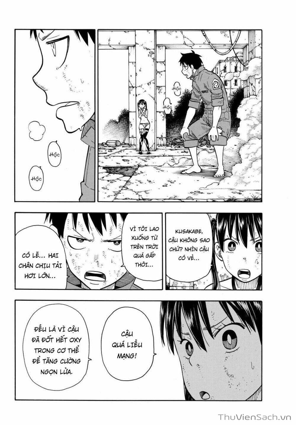 Truyện Tranh Biệt Đội Lính Cứu Hỏa - Fire Force trang 4