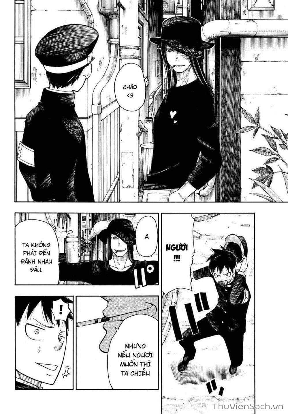 Truyện Tranh Biệt Đội Lính Cứu Hỏa - Fire Force trang 4