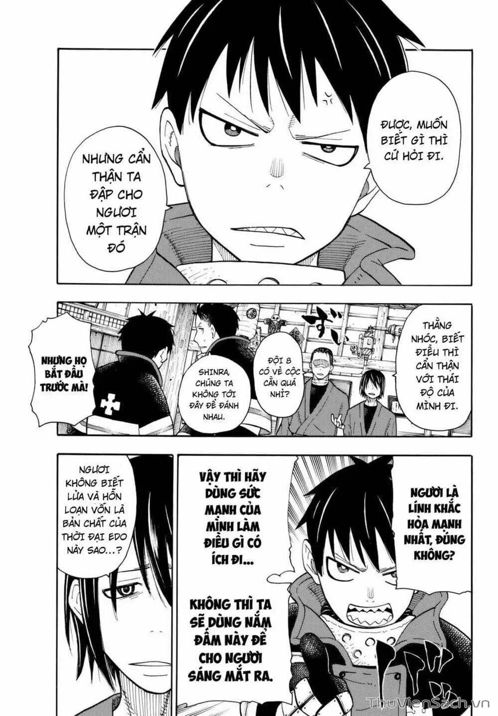 Truyện Tranh Biệt Đội Lính Cứu Hỏa - Fire Force trang 4