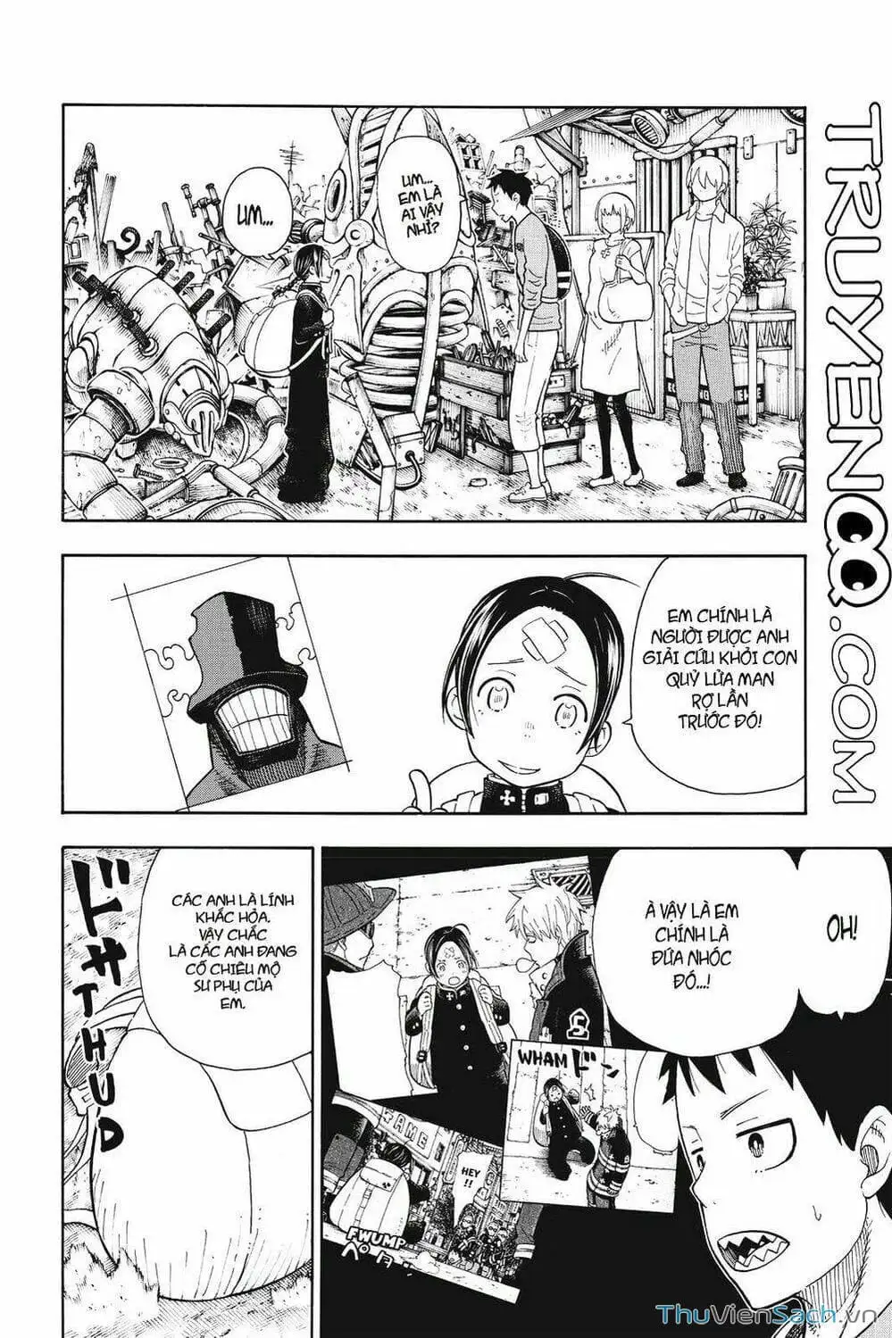 Truyện Tranh Biệt Đội Lính Cứu Hỏa - Fire Force trang 4