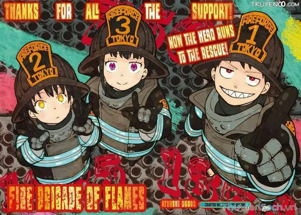 Truyện Tranh Biệt Đội Lính Cứu Hỏa - Fire Force trang 4