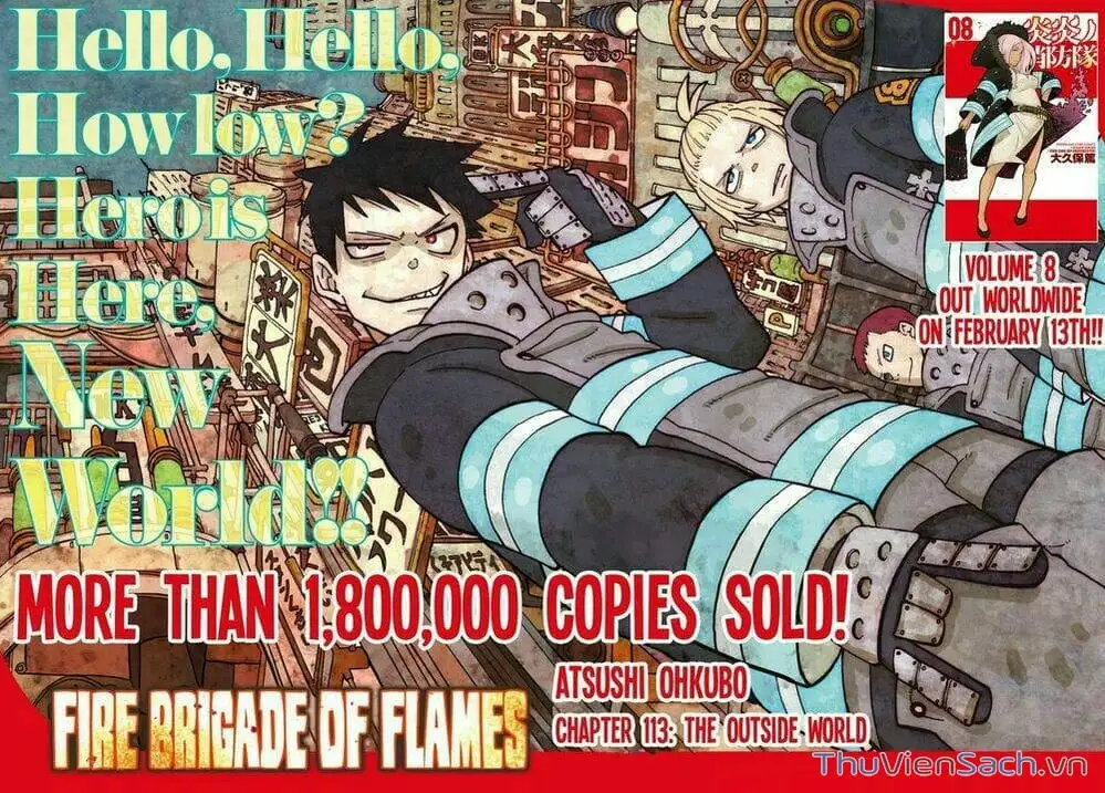 Truyện Tranh Biệt Đội Lính Cứu Hỏa - Fire Force trang 4