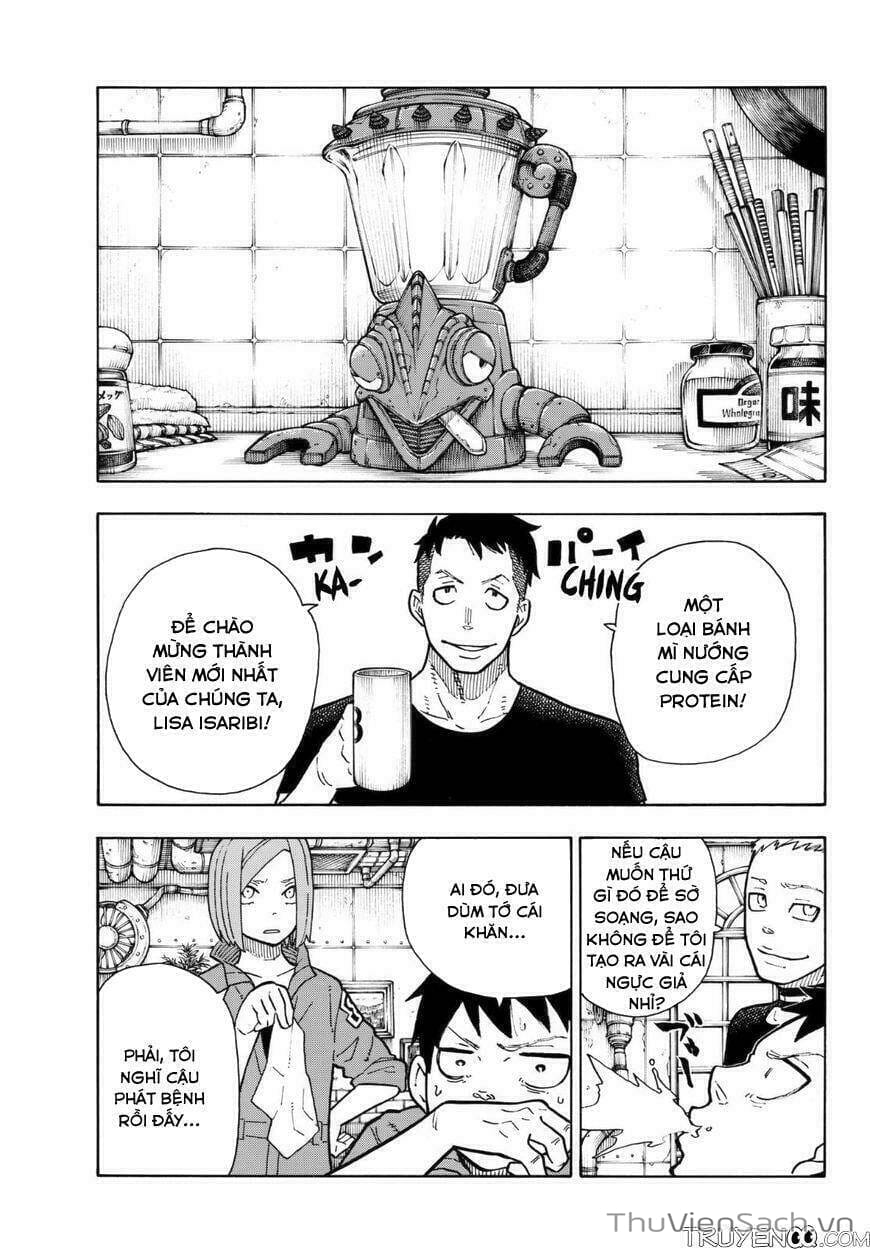 Truyện Tranh Biệt Đội Lính Cứu Hỏa - Fire Force trang 4