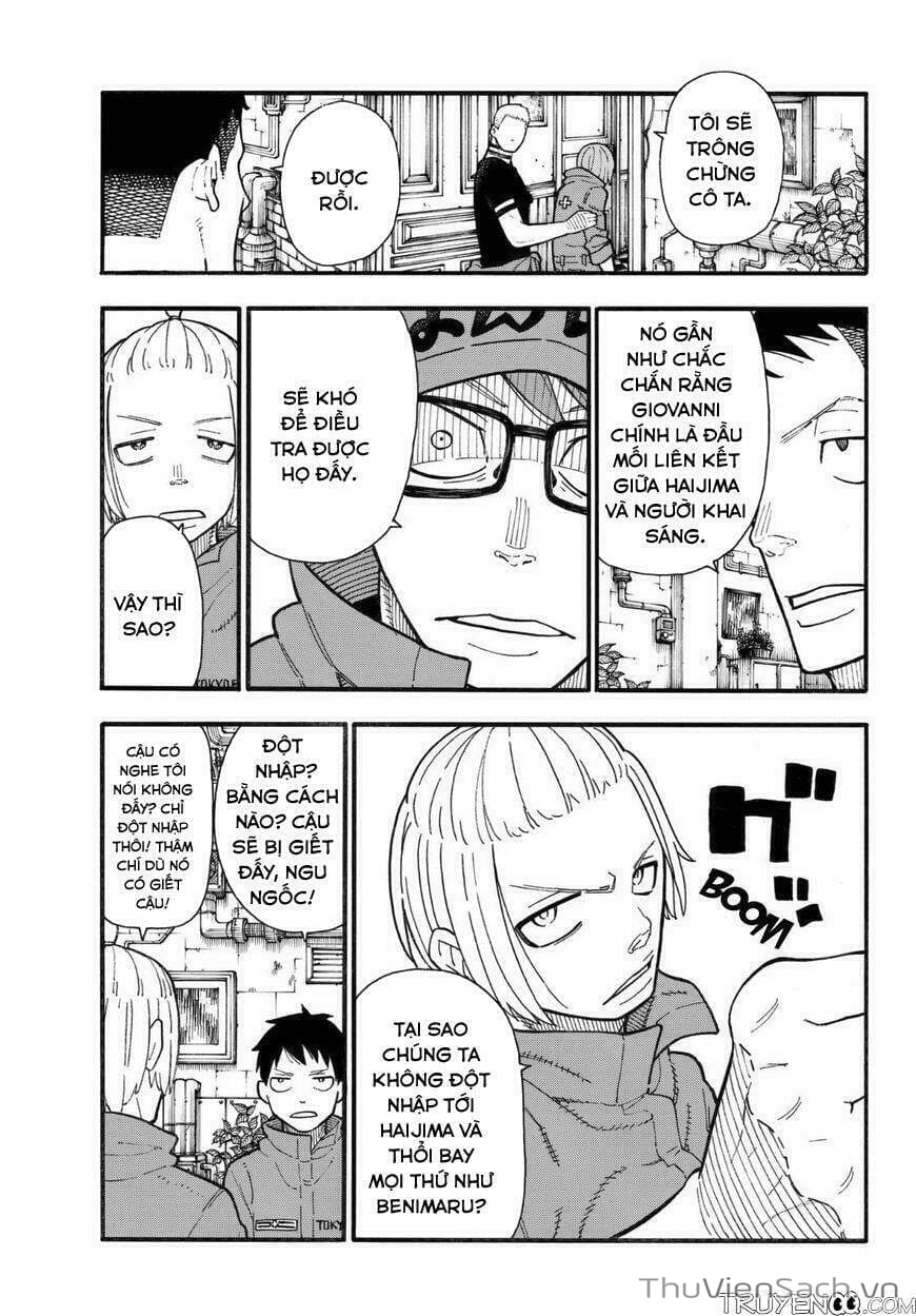 Truyện Tranh Biệt Đội Lính Cứu Hỏa - Fire Force trang 4