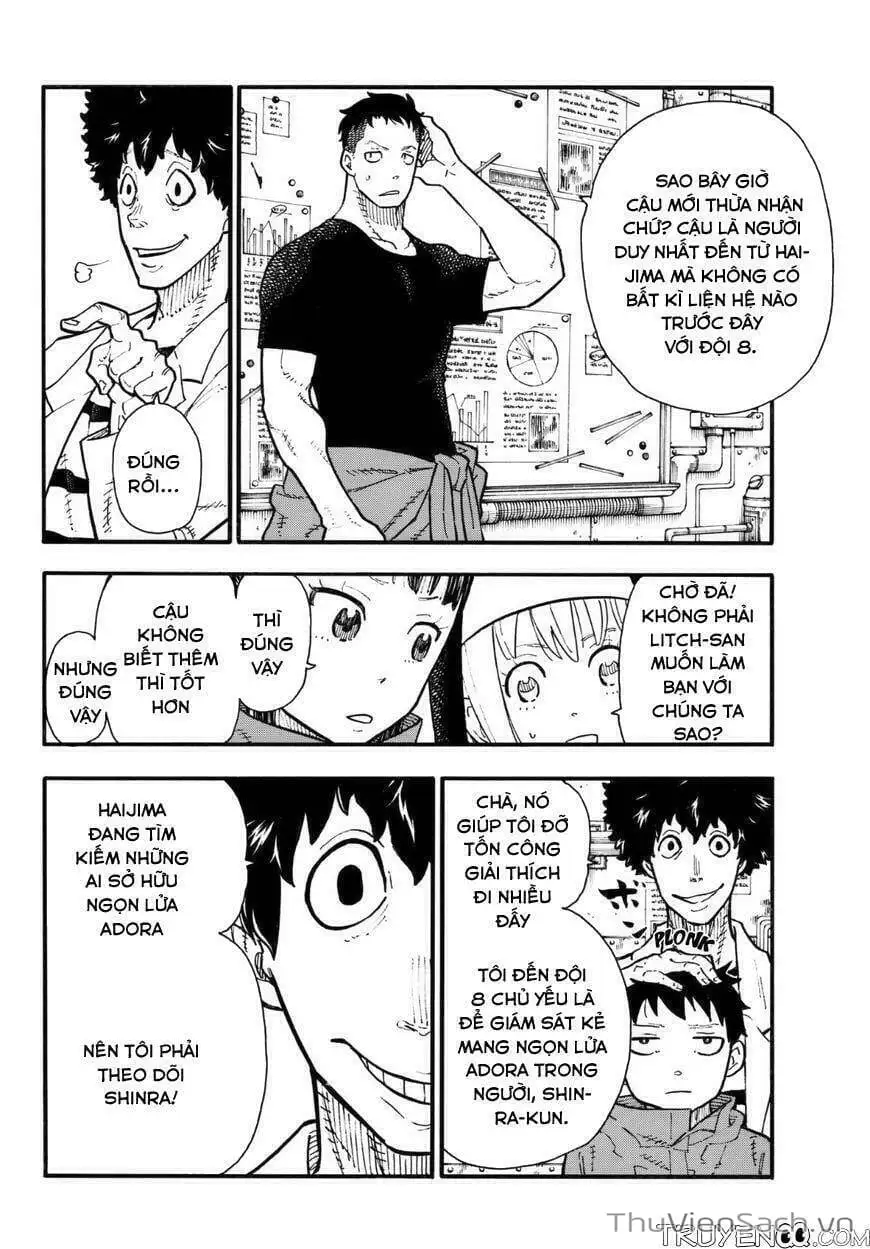 Truyện Tranh Biệt Đội Lính Cứu Hỏa - Fire Force trang 4