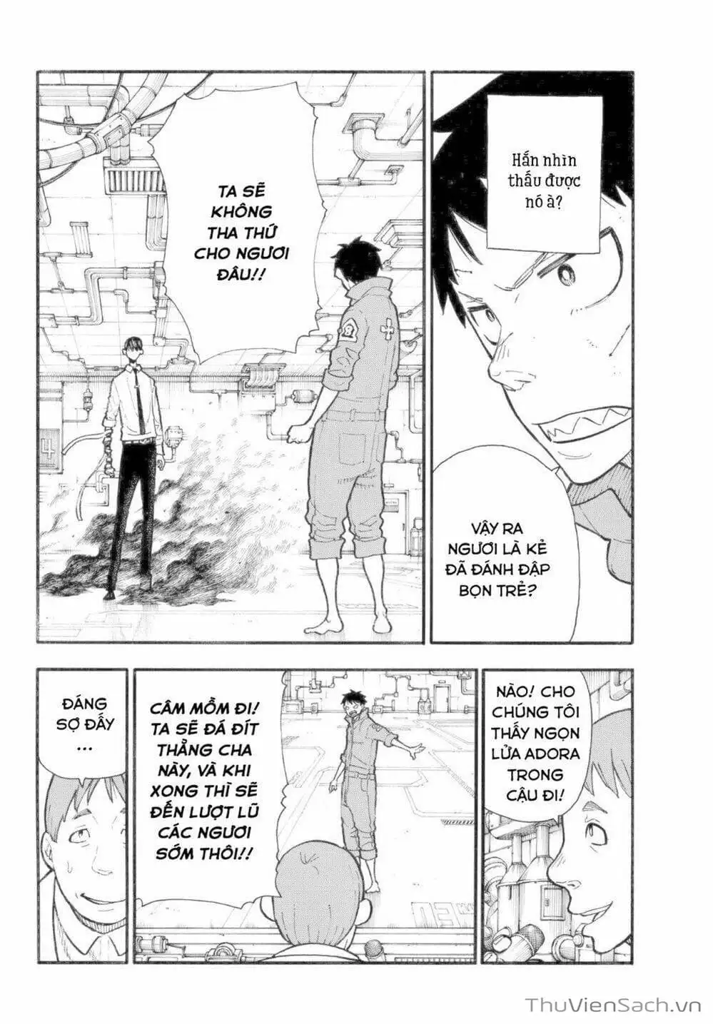 Truyện Tranh Biệt Đội Lính Cứu Hỏa - Fire Force trang 4