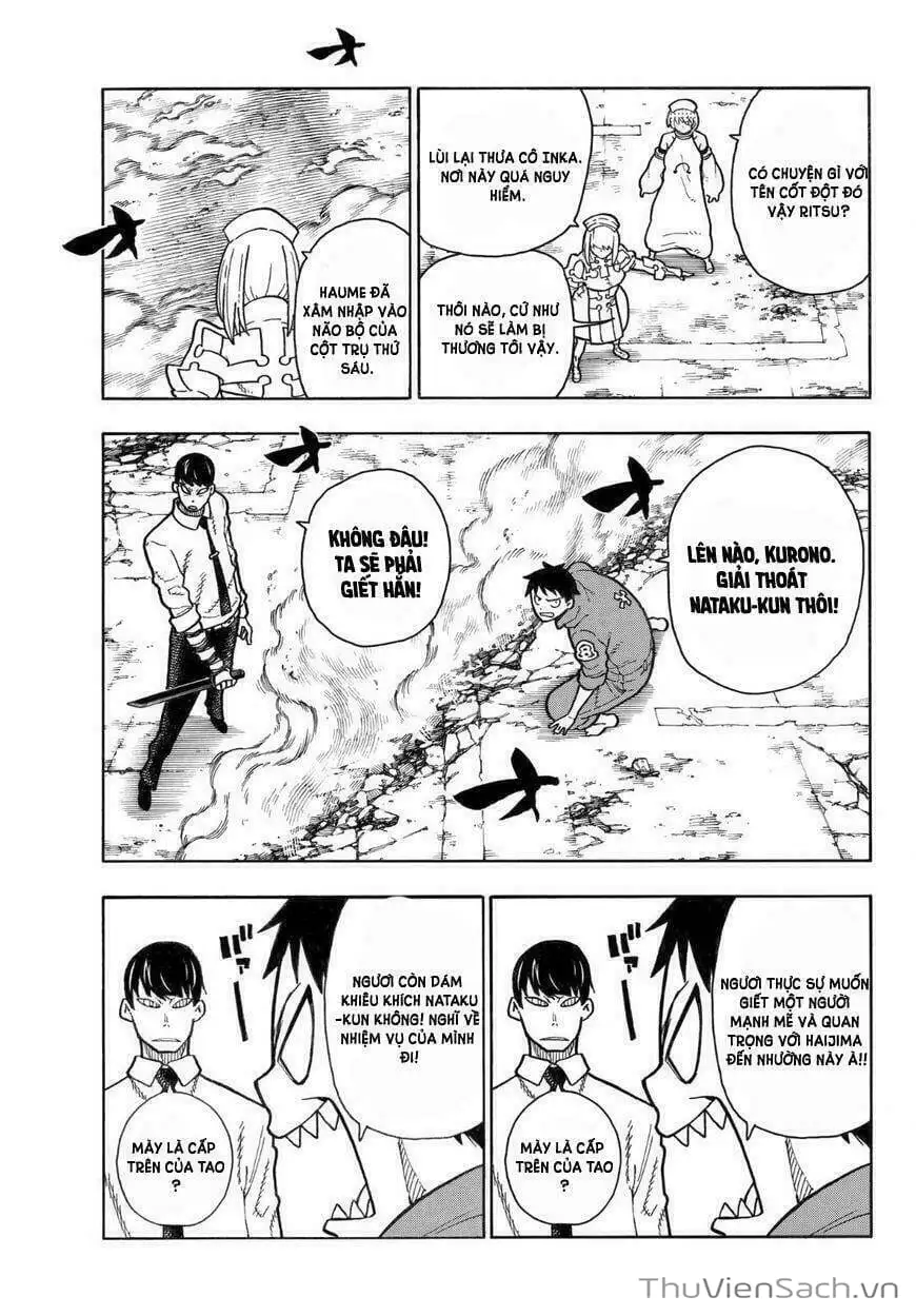 Truyện Tranh Biệt Đội Lính Cứu Hỏa - Fire Force trang 4