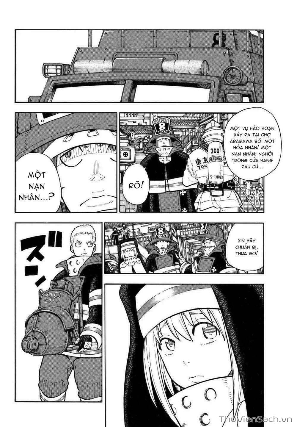 Truyện Tranh Biệt Đội Lính Cứu Hỏa - Fire Force trang 4