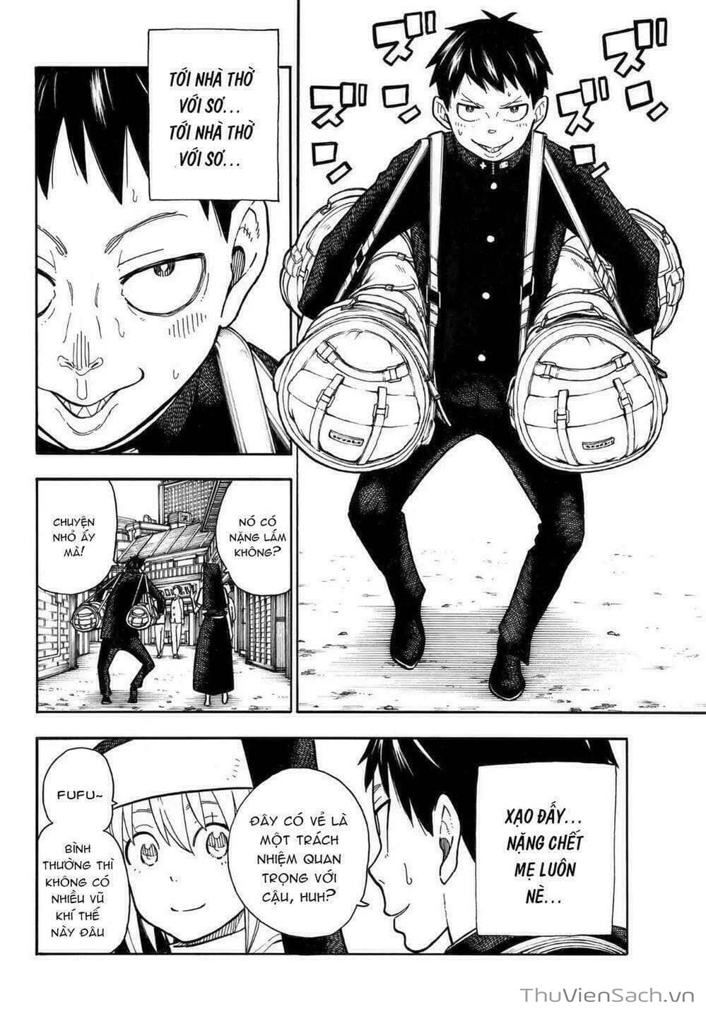 Truyện Tranh Biệt Đội Lính Cứu Hỏa - Fire Force trang 4