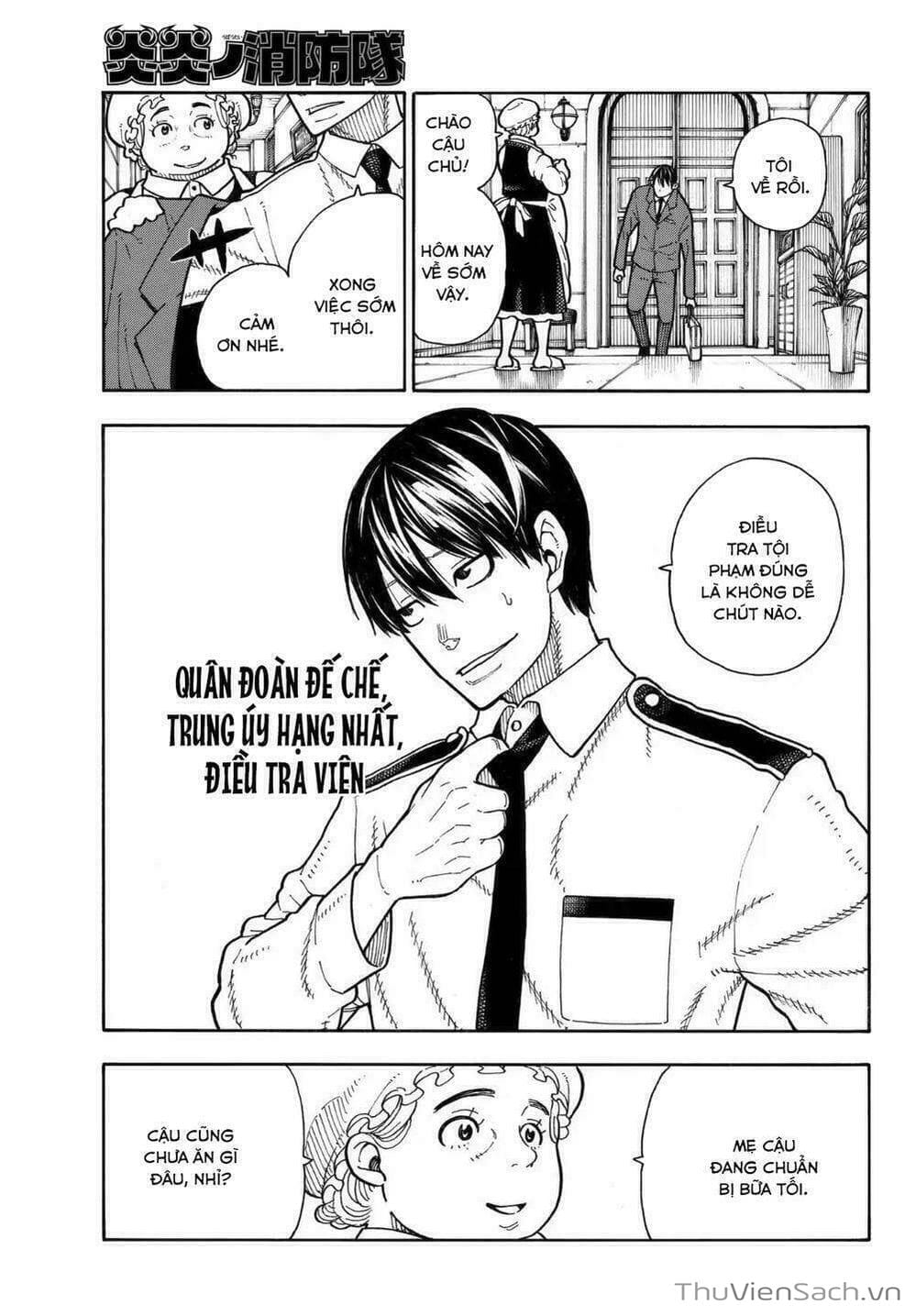 Truyện Tranh Biệt Đội Lính Cứu Hỏa - Fire Force trang 4