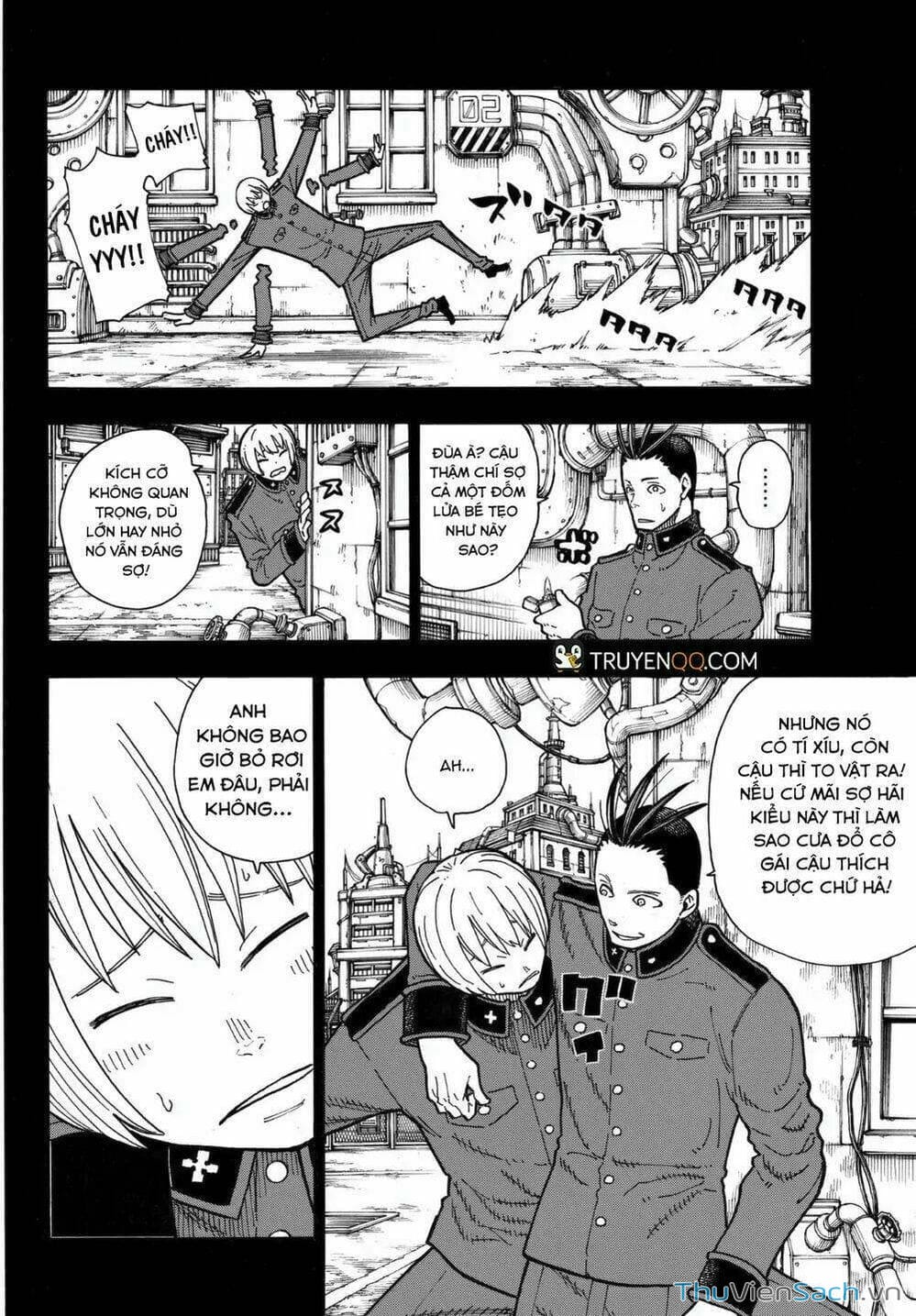 Truyện Tranh Biệt Đội Lính Cứu Hỏa - Fire Force trang 4