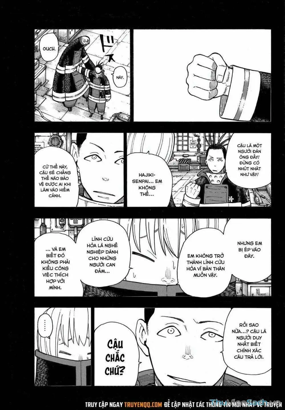 Truyện Tranh Biệt Đội Lính Cứu Hỏa - Fire Force trang 4