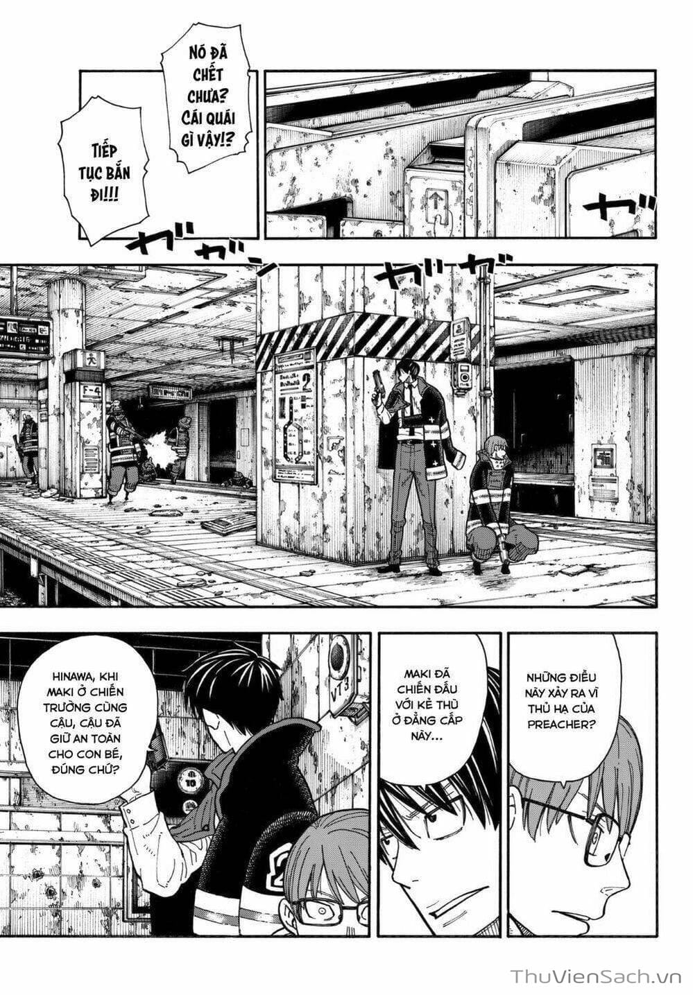 Truyện Tranh Biệt Đội Lính Cứu Hỏa - Fire Force trang 4