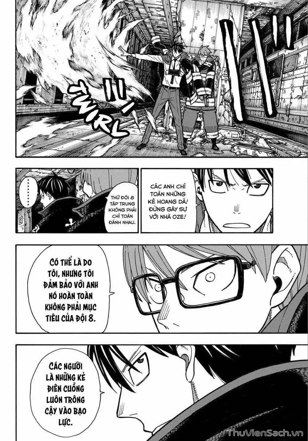 Truyện Tranh Biệt Đội Lính Cứu Hỏa - Fire Force trang 4