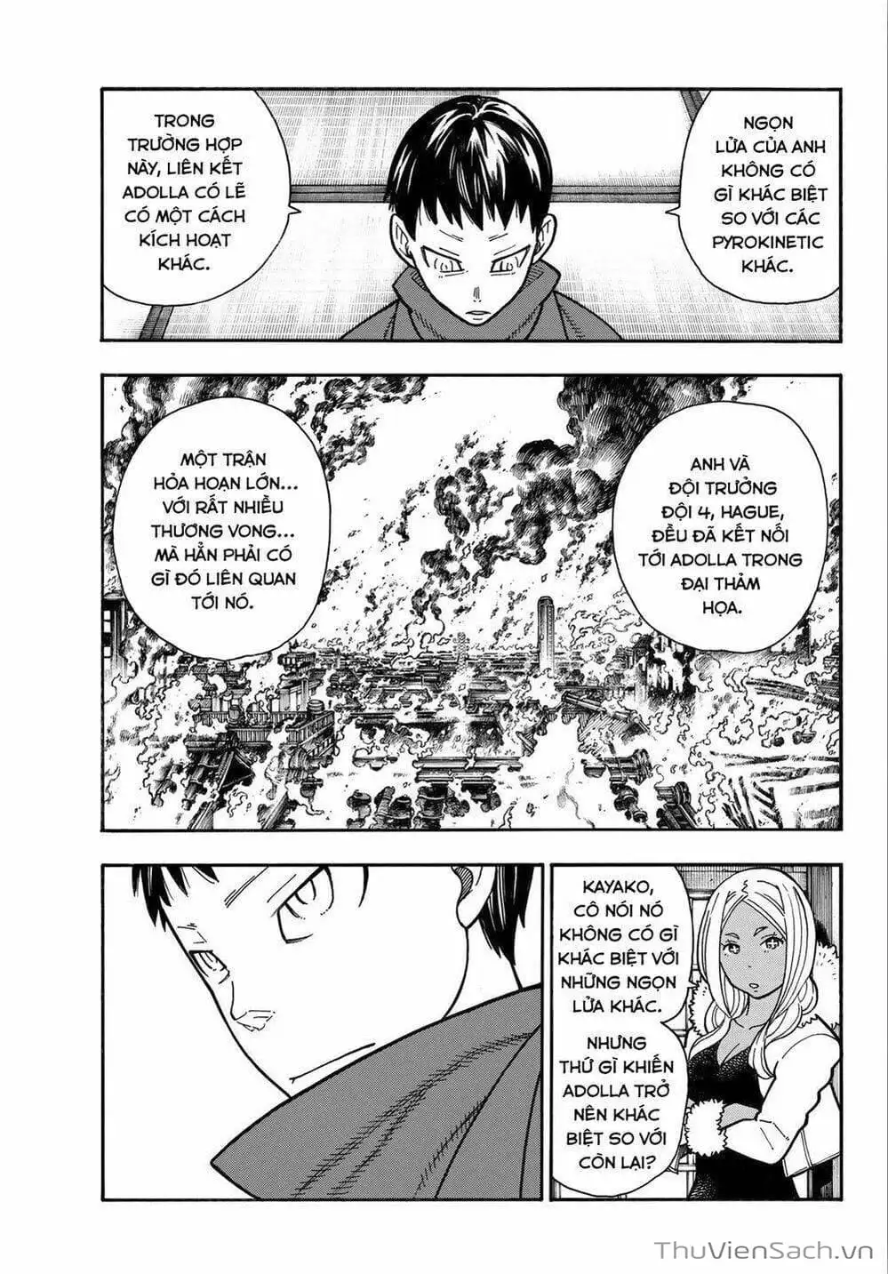 Truyện Tranh Biệt Đội Lính Cứu Hỏa - Fire Force trang 4