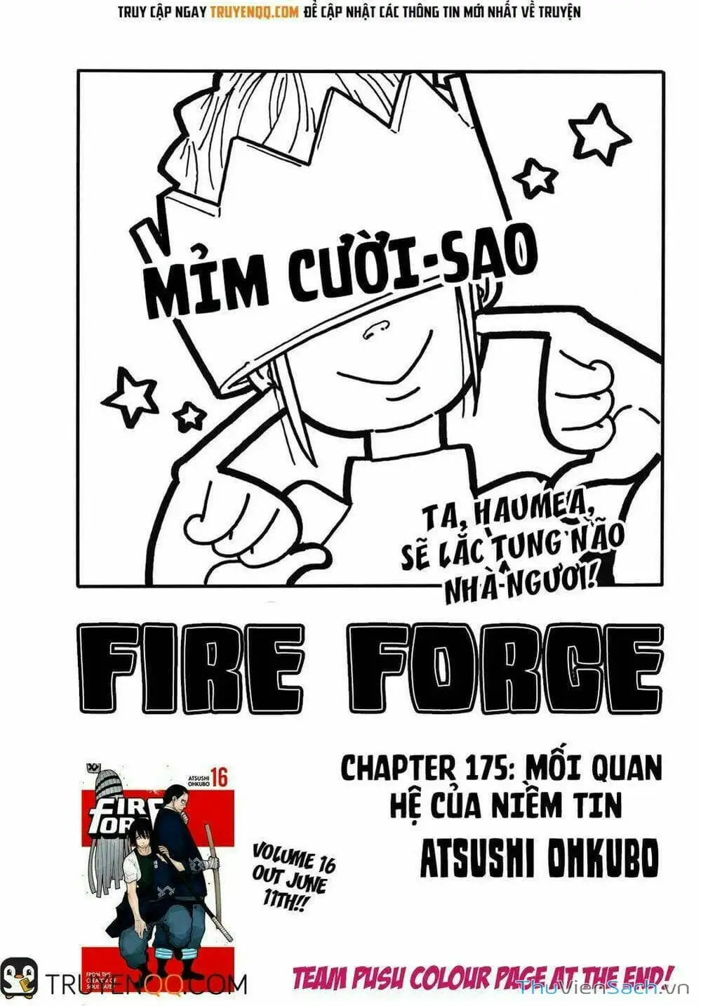 Truyện Tranh Biệt Đội Lính Cứu Hỏa - Fire Force trang 4