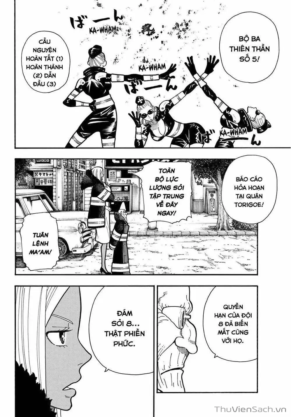 Truyện Tranh Biệt Đội Lính Cứu Hỏa - Fire Force trang 4