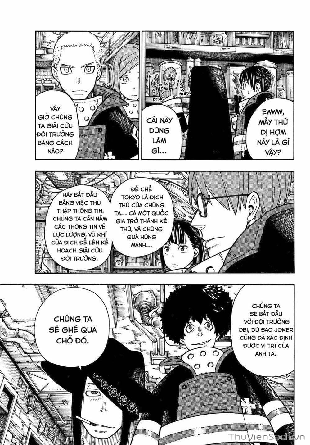 Truyện Tranh Biệt Đội Lính Cứu Hỏa - Fire Force trang 4