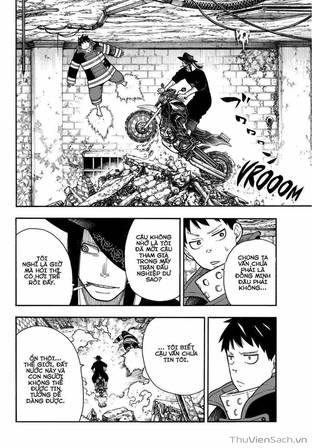 Truyện Tranh Biệt Đội Lính Cứu Hỏa - Fire Force trang 4