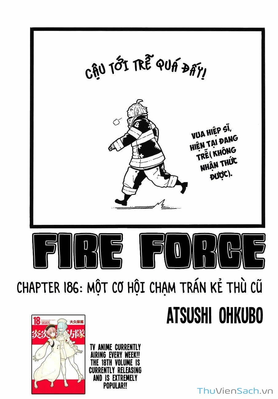 Truyện Tranh Biệt Đội Lính Cứu Hỏa - Fire Force trang 4
