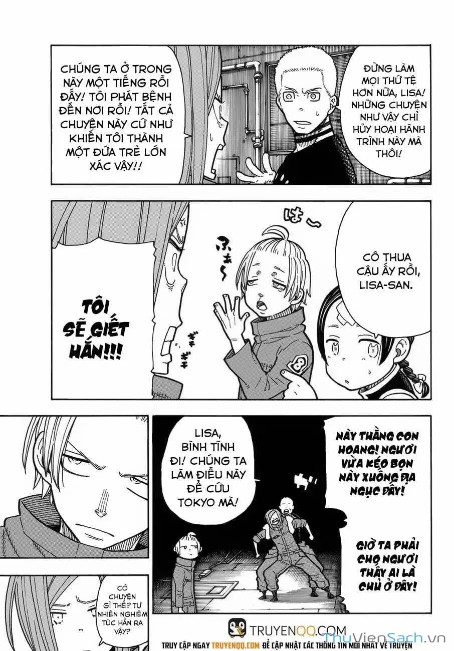 Truyện Tranh Biệt Đội Lính Cứu Hỏa - Fire Force trang 4