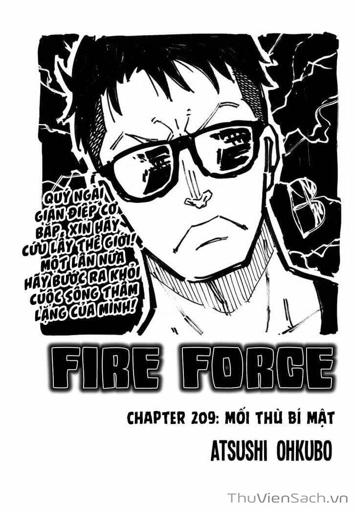 Truyện Tranh Biệt Đội Lính Cứu Hỏa - Fire Force trang 4