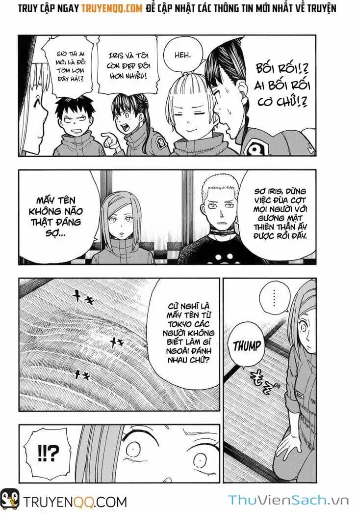 Truyện Tranh Biệt Đội Lính Cứu Hỏa - Fire Force trang 4