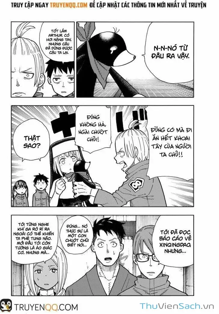 Truyện Tranh Biệt Đội Lính Cứu Hỏa - Fire Force trang 4