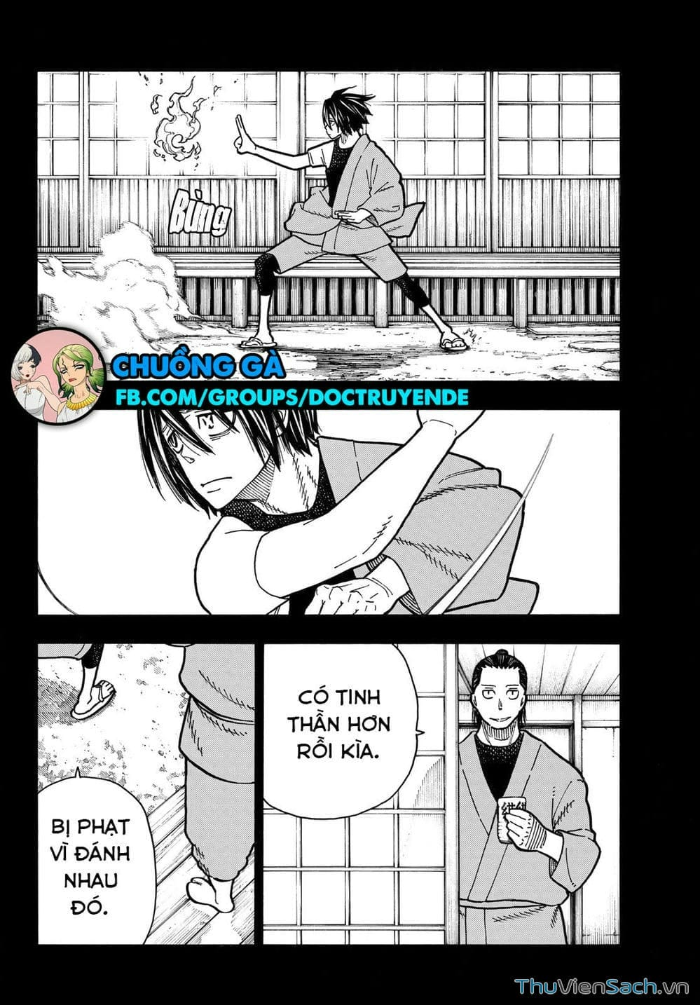 Truyện Tranh Biệt Đội Lính Cứu Hỏa - Fire Force trang 4