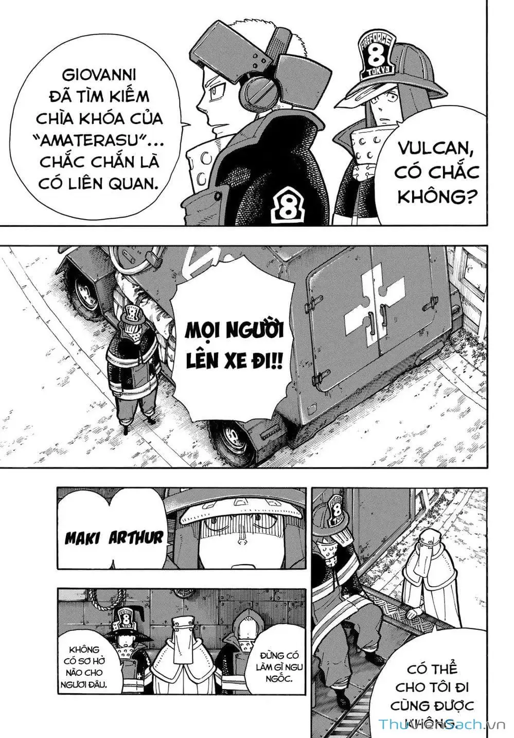 Truyện Tranh Biệt Đội Lính Cứu Hỏa - Fire Force trang 4