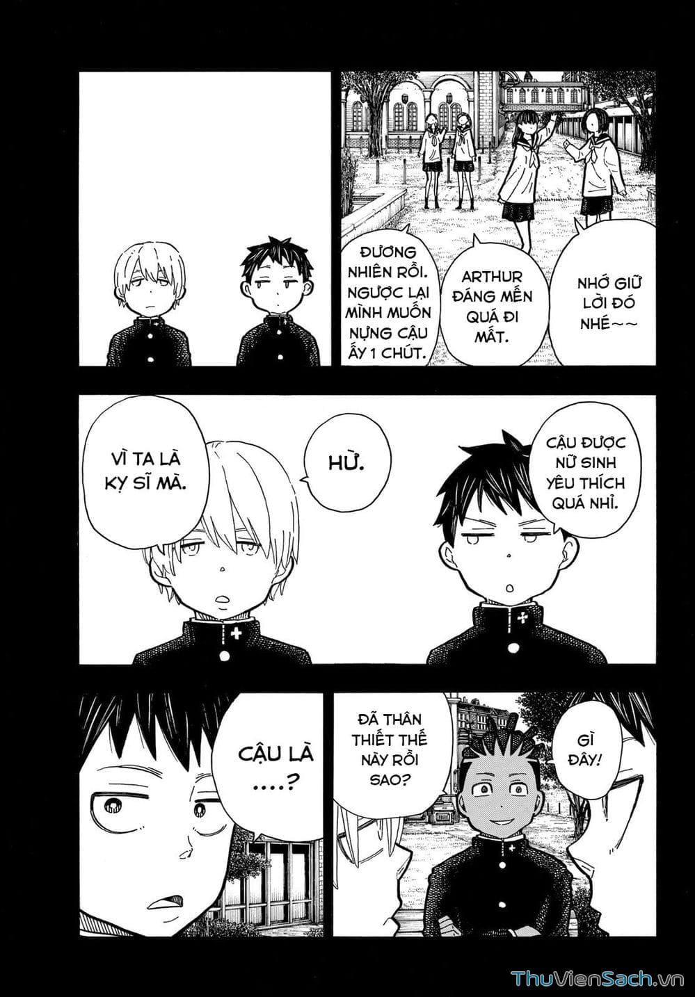 Truyện Tranh Biệt Đội Lính Cứu Hỏa - Fire Force trang 4