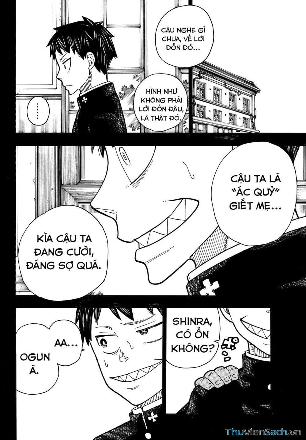 Truyện Tranh Biệt Đội Lính Cứu Hỏa - Fire Force trang 4