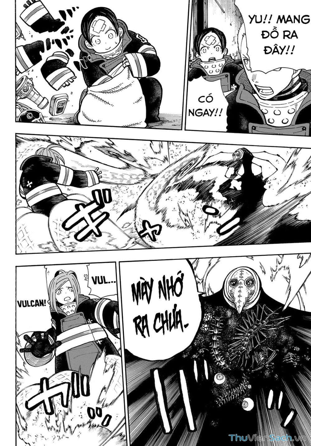 Truyện Tranh Biệt Đội Lính Cứu Hỏa - Fire Force trang 4