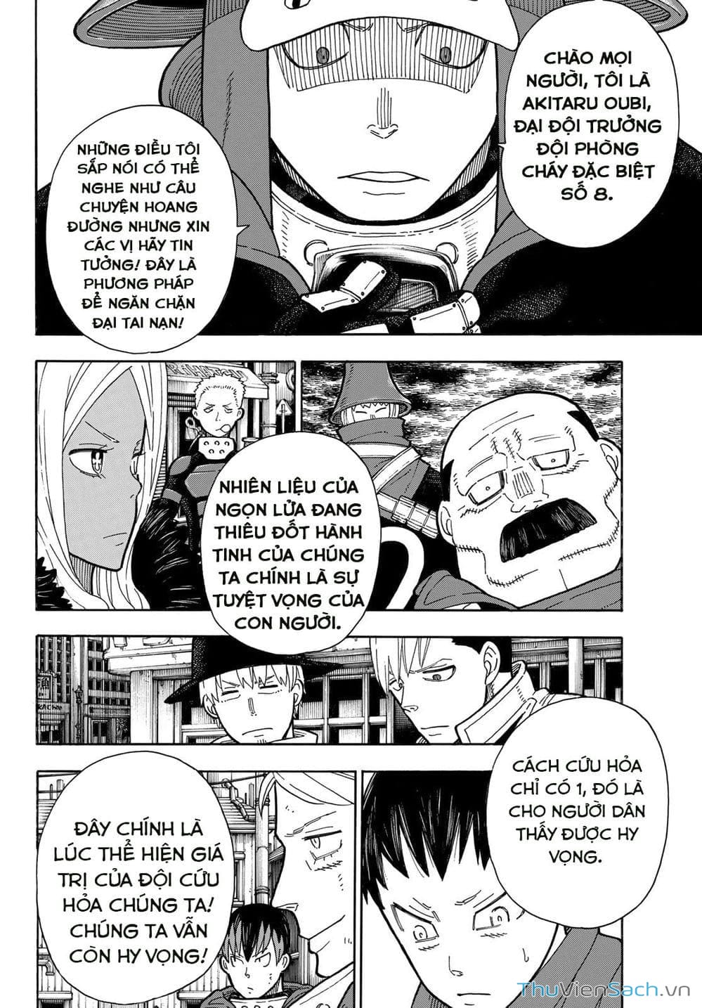 Truyện Tranh Biệt Đội Lính Cứu Hỏa - Fire Force trang 4