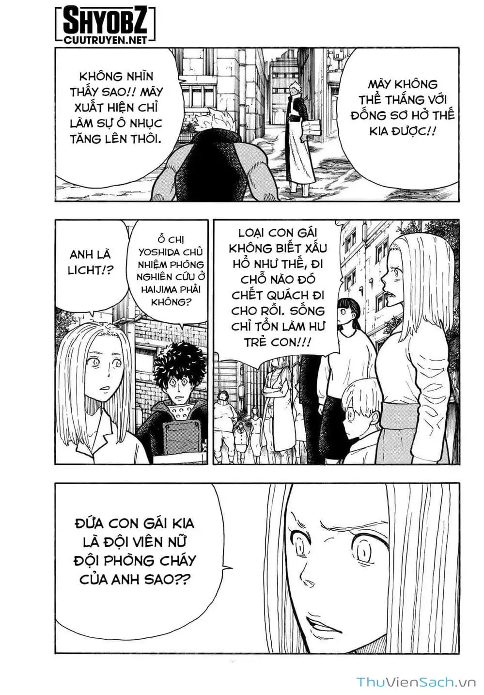 Truyện Tranh Biệt Đội Lính Cứu Hỏa - Fire Force trang 4