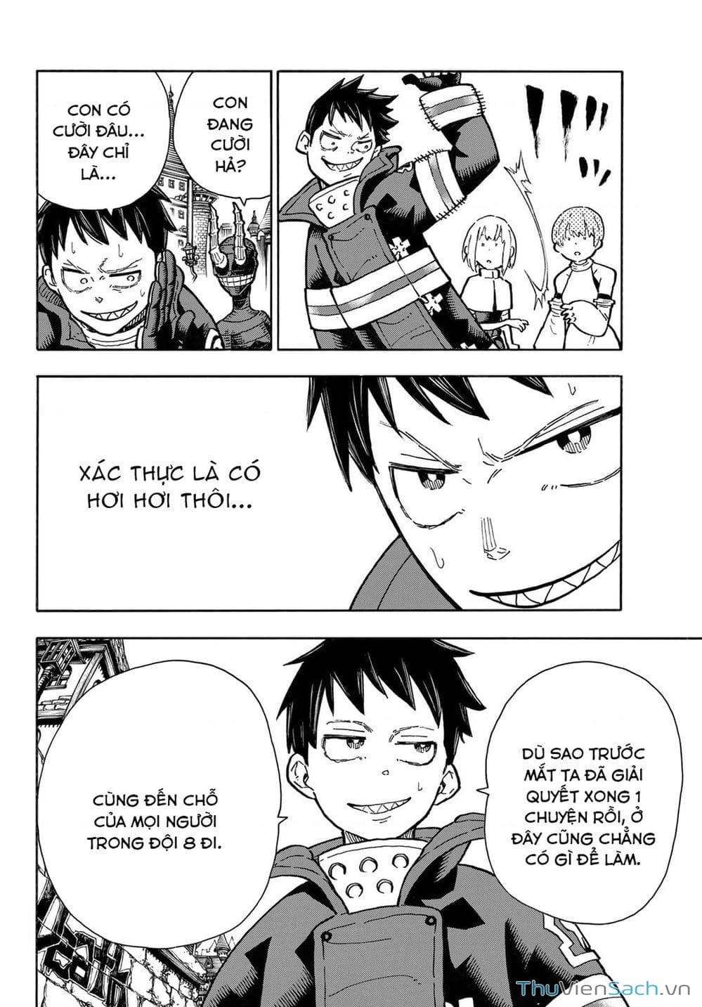 Truyện Tranh Biệt Đội Lính Cứu Hỏa - Fire Force trang 4