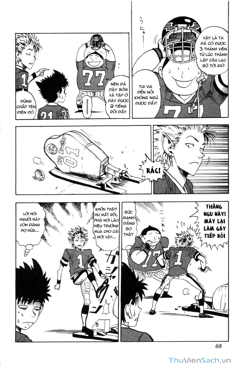 Truyện Tranh Lá Chắn Mắt - Eyeshield 21 trang 6