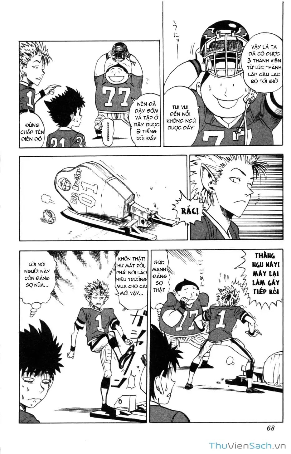 Truyện Tranh Lá Chắn Mắt - Eyeshield 21 trang 6