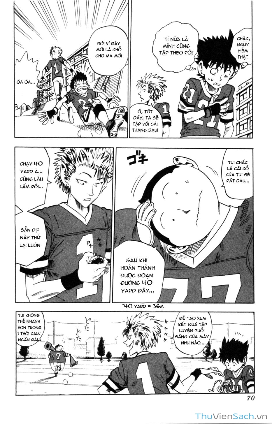 Truyện Tranh Lá Chắn Mắt - Eyeshield 21 trang 6