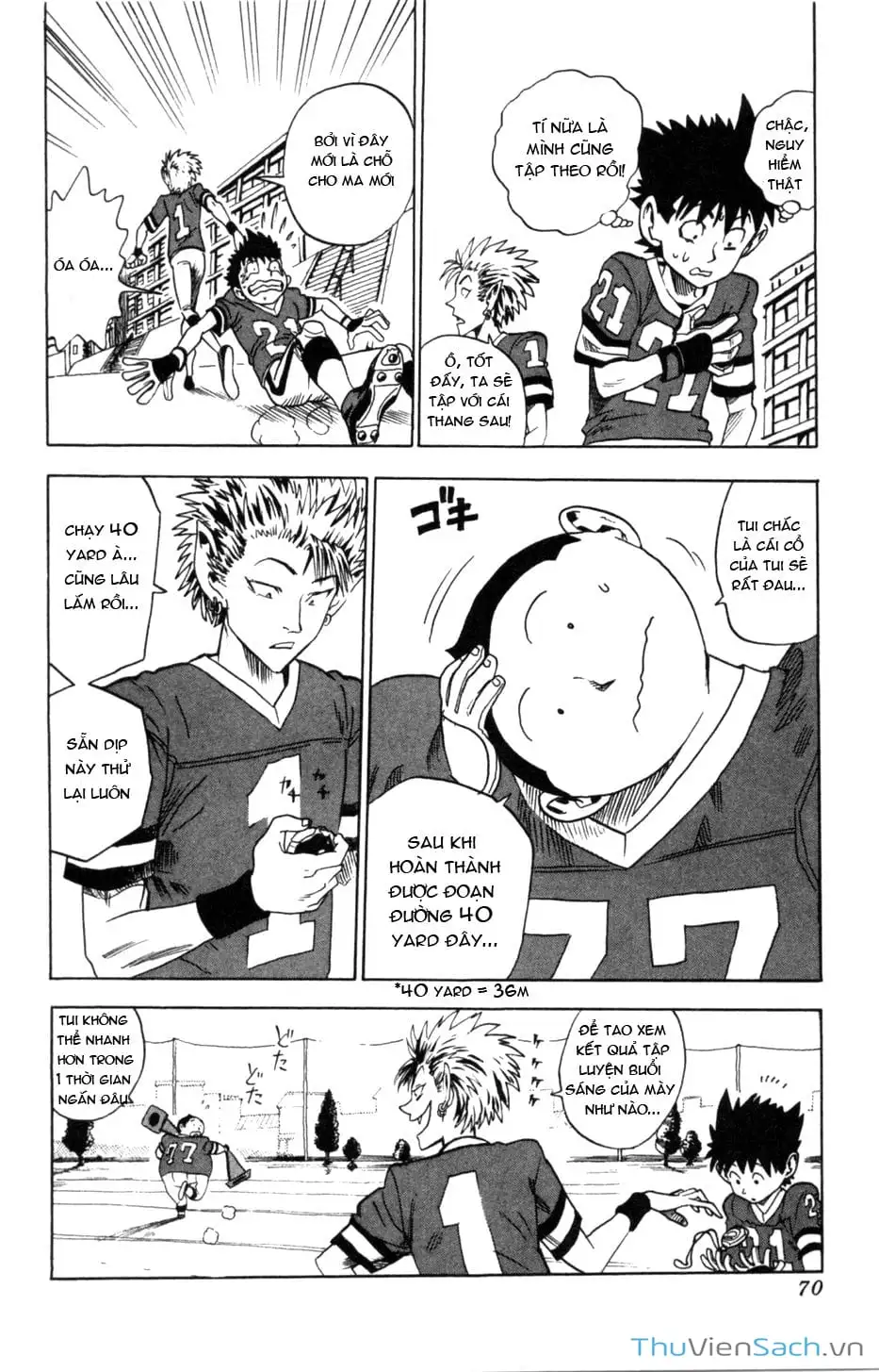 Truyện Tranh Lá Chắn Mắt - Eyeshield 21 trang 6