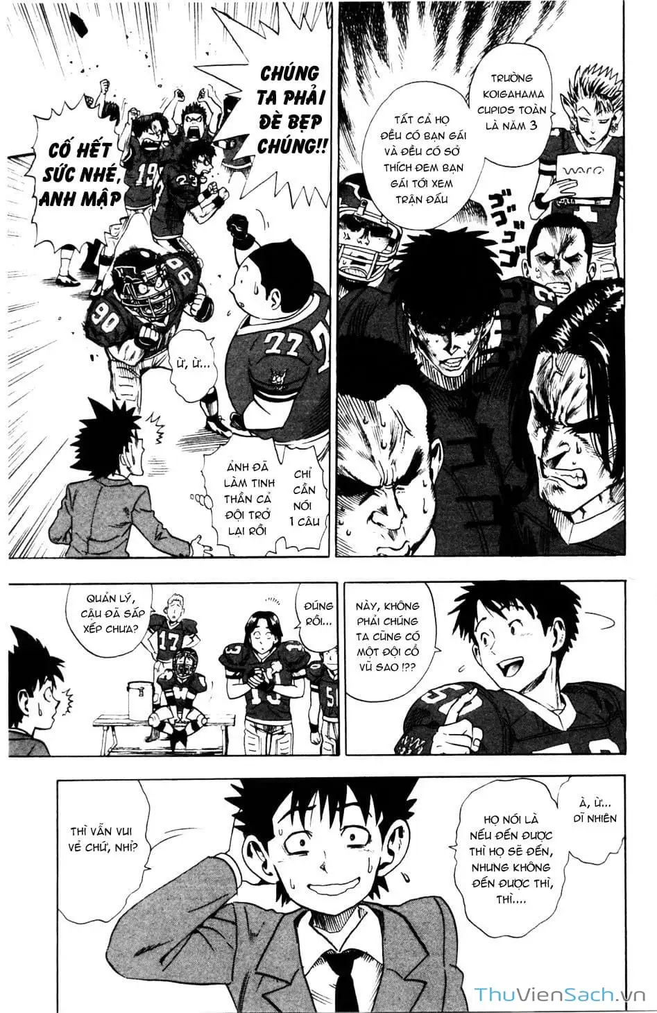 Truyện Tranh Lá Chắn Mắt - Eyeshield 21 trang 6