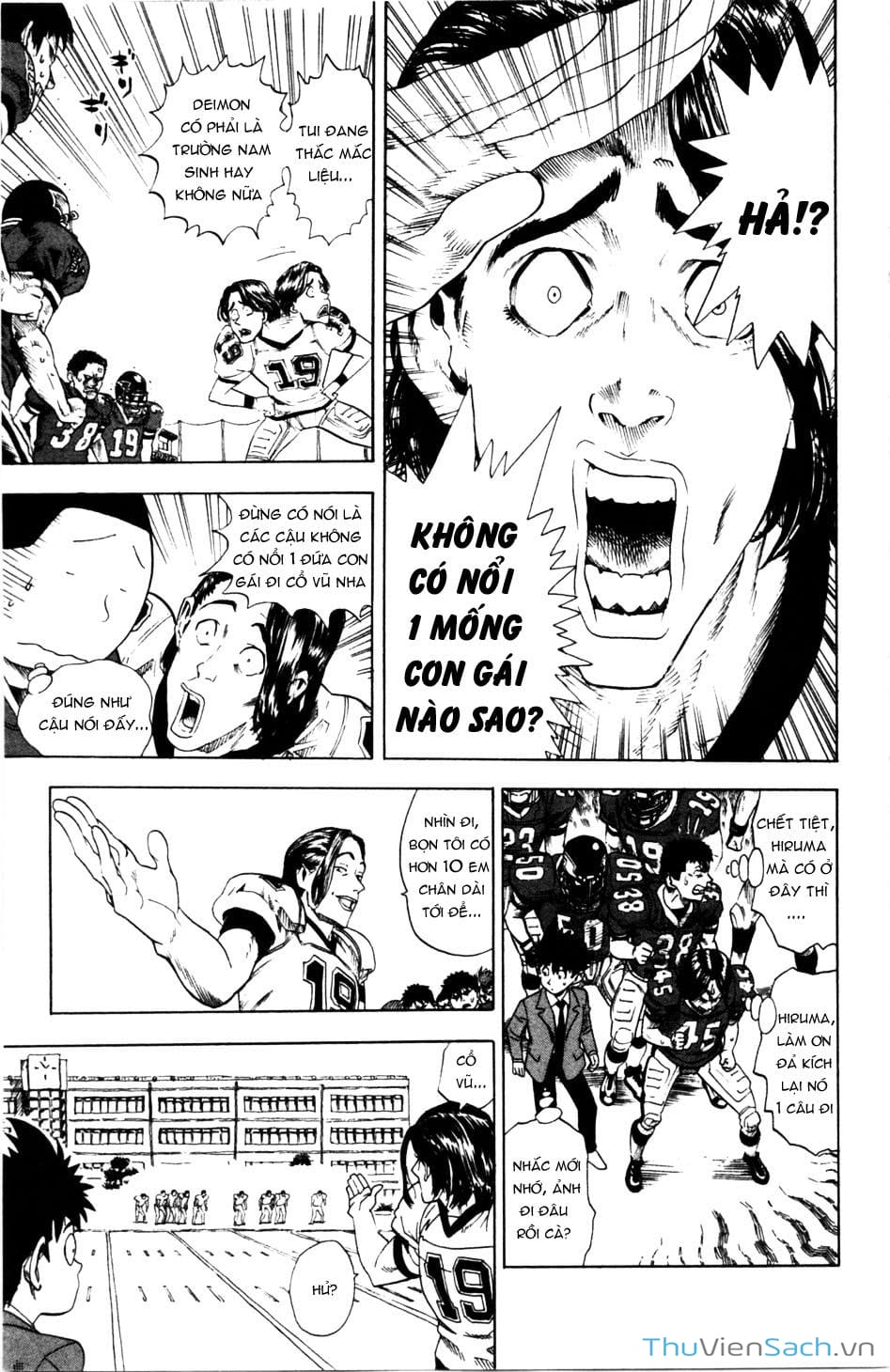 Truyện Tranh Lá Chắn Mắt - Eyeshield 21 trang 6