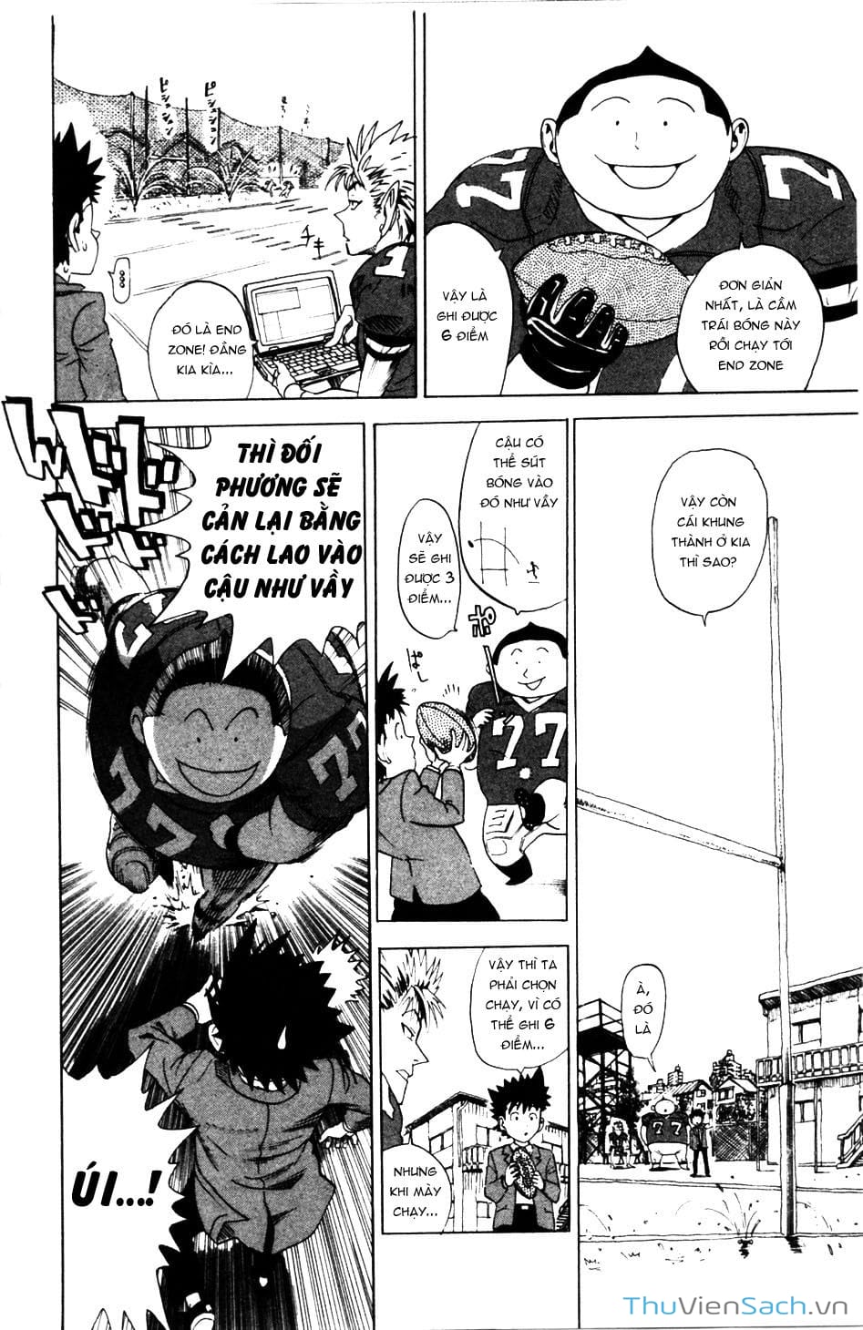 Truyện Tranh Lá Chắn Mắt - Eyeshield 21 trang 6