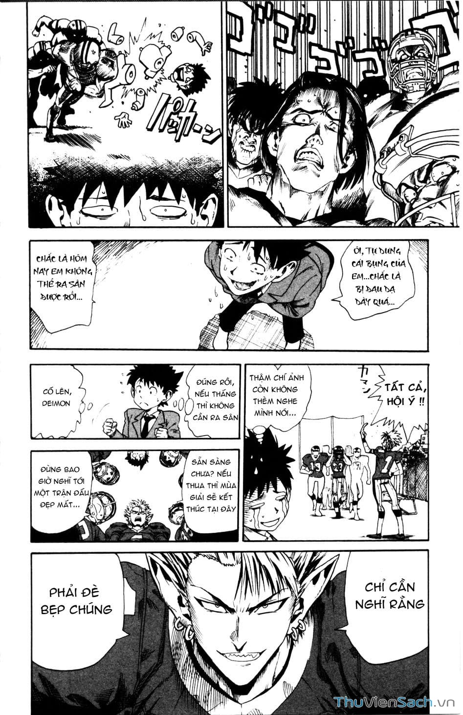 Truyện Tranh Lá Chắn Mắt - Eyeshield 21 trang 6