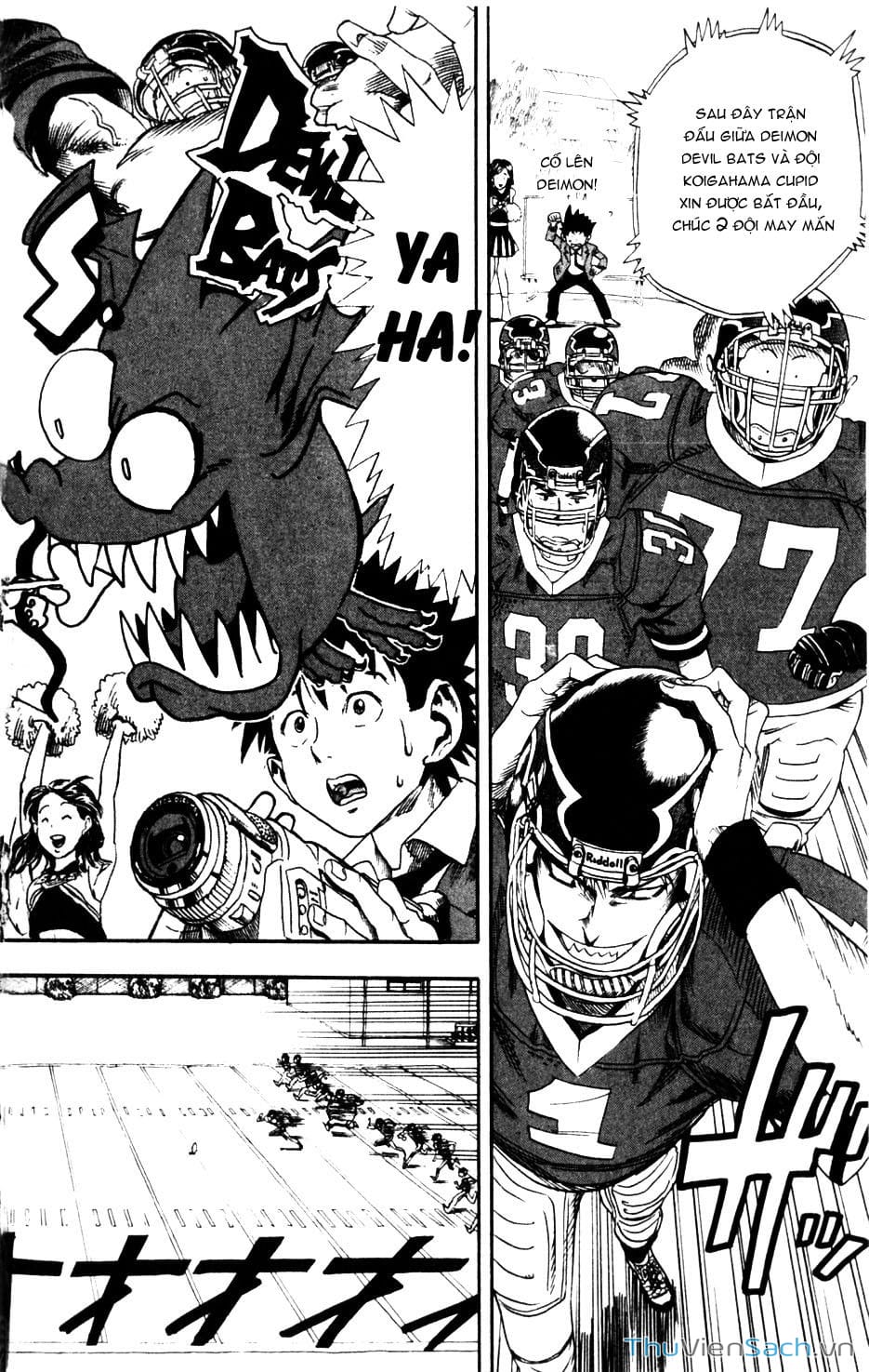 Truyện Tranh Lá Chắn Mắt - Eyeshield 21 trang 129