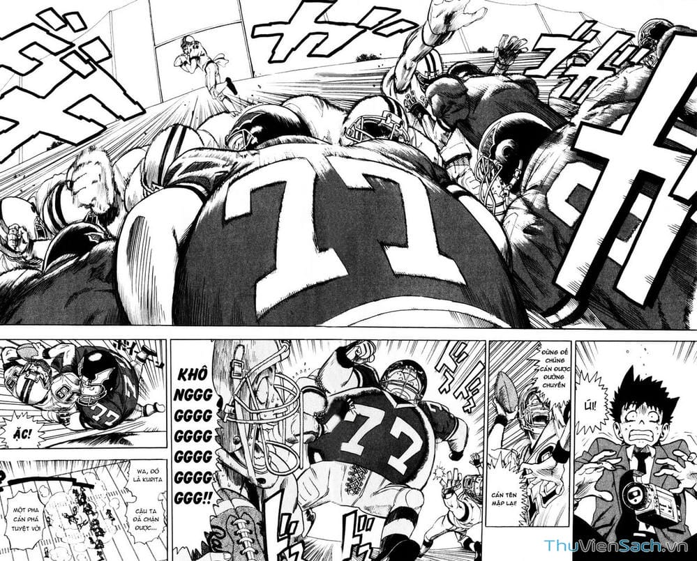 Truyện Tranh Lá Chắn Mắt - Eyeshield 21 trang 136