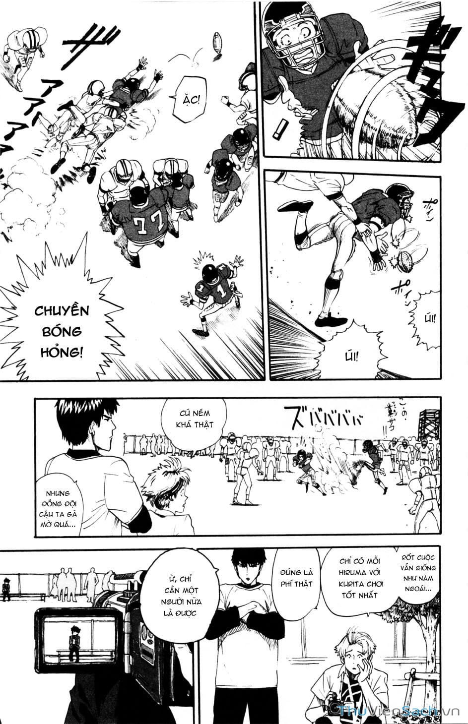 Truyện Tranh Lá Chắn Mắt - Eyeshield 21 trang 6